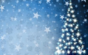 sterren blauw kerstmis 2018